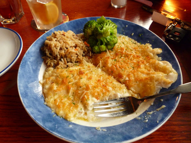  Broiled Tilapia in kids category from red lobster menu